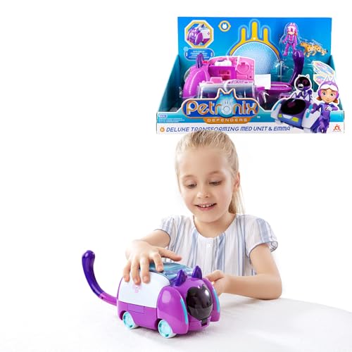 AlphaToys PETRONIX Defenders 2 in 1 Transforming Figur, Med Unit/Rescue Mode, Spielzeug für 3 4 5 6 7 8 Jahre Jungen Mädchen AlphaToys PETRONIX Defenders 2 in 1 Transforming Figur, Med Unit/Rescue Mode, Spielzeug für 3 4 5 6 7 8 Jahre Jungen Mädchen von AlphaToys