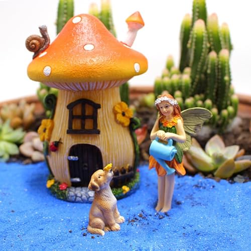 PETSTIBLE Garden Fairy House Kit, Fairy Garden Fairy Houses Garden Fairies Ornaments Garden Fairy House Kit PETSTIBLE Garden Fairy House Kit, Fairy Garden Fairy Houses Garden Fairies Ornaments Garden Fairy House Kit von PETSTIBLE