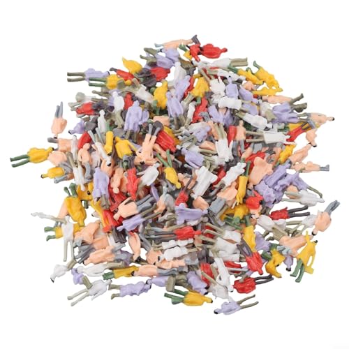 PETSTIBLE HO Maßstab 400 Stück bemalte Passagierfiguren für den Bau realistischer Eisenbahndioramen PETSTIBLE HO Maßstab 400 Stück bemalte Passagierfiguren für den Bau realistischer Eisenbahndioramen von PETSTIBLE