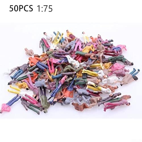 PETSTIBLE Set mit 50 lebhaften Passagierfiguren, die Ihre Modelleisenbahn-Erlebnisse und Displays bereichern PETSTIBLE Set mit 50 lebhaften Passagierfiguren, die Ihre Modelleisenbahn-Erlebnisse und Displays bereichern von PETSTIBLE