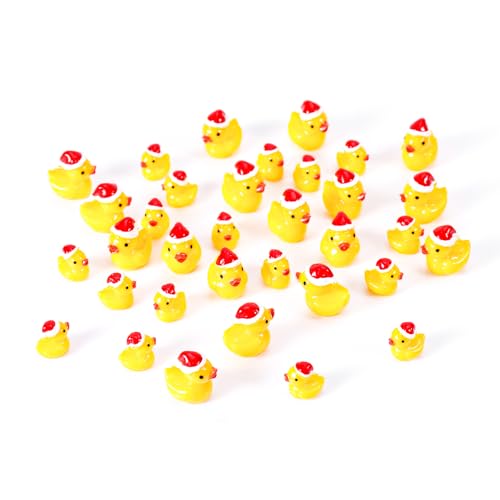 36stk Weihnachtsenten Kunstharz, 18stk Große Mini-Enten Kunstharz 18stk Kleine Winzige Enten Kunstharz Miniatur-Enten mit Weihnachtsmütze Dekorationszubehör Partys Geburtstage Weihnachten 36stk Weihnachtsenten Kunstharz, 18stk Große Mini-Enten Kunstharz 18stk Kleine Winzige Enten Kunstharz Miniatur-Enten mit Weihnachtsmütze Dekorationszubehör Partys Geburtstage Weihnachten von PEUTIER