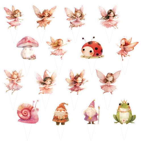 48 Stück Feen-Cupcake-Topper, Tortenaufsatz Baby Florale Babyparty-Party-Dekoration Geburtstagsflagge Schildzubeh?r für Geburtstagsparty-Dekorationen Geburtstagsflagge Schildzubeh?r 48 Stück Feen-Cupcake-Topper, Tortenaufsatz Baby Florale Babyparty-Party-Dekoration Geburtstagsflagge Schildzubeh?r für Geburtstagsparty-Dekorationen Geburtstagsflagge Schildzubeh?r von PEUTIER