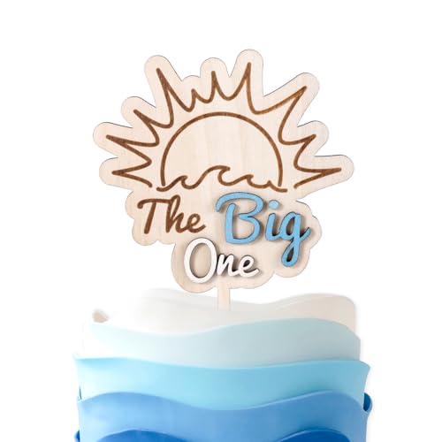 Cake Topper Surfen, Wellenform Holz-Kuchenaufsatz The Big One Cake Topper 1. Geburtstagsparty-Dekoration Surfing-Party-Dekor Kuchen-Foto-Requisiten für Geburtstag Strand-Mottoparty Cake Topper Surfen, Wellenform Holz-Kuchenaufsatz The Big One Cake Topper 1. Geburtstagsparty-Dekoration Surfing-Party-Dekor Kuchen-Foto-Requisiten für Geburtstag Strand-Mottoparty von PEUTIER