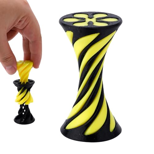 Spiralkegel Spielzeug, 3D Spiralkegel Spielzeug Unmögliche Pyramiden Durchgangs Skulptur Durchgang Spyramide Zappel Spielzeug für Kinder und Erwachsene Stressabbau Spiralkegel Spielzeug, 3D Spiralkegel Spielzeug Unmögliche Pyramiden Durchgangs Skulptur Durchgang Spyramide Zappel Spielzeug für Kinder und Erwachsene Stressabbau von PEUTIER
