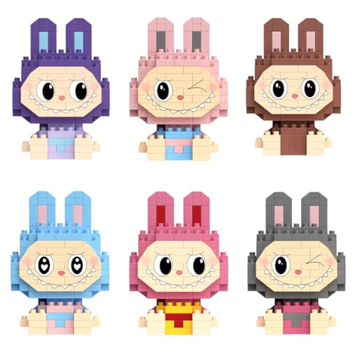 PEXIVOZ 6 Sets Bausteine Spielzeug,Anime Bausteine Bausatz,Art Dekorationen für Büros und Arbeitszimmer,Geburtstagsgeschenk für Kinder und Erwachsener PEXIVOZ 6 Sets Bausteine Spielzeug,Anime Bausteine Bausatz,Art Dekorationen für Büros und Arbeitszimmer,Geburtstagsgeschenk für Kinder und Erwachsener von PEXIVOZ