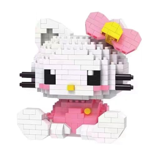 PEXIVOZ Mikro Bausteine,Building Blocks,Kitty Mini-Bausteinfigur - Baukastenspiel,Baukasten für Kitty-Pixelfiguren PEXIVOZ Mikro Bausteine,Building Blocks,Kitty Mini-Bausteinfigur - Baukastenspiel,Baukasten für Kitty-Pixelfiguren von PEXIVOZ