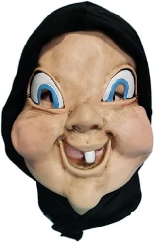 PEYNIR blutige Halloween-Maske Clown Ghostface Kopfbedeckung Latex Schrei Böse Maske Horror Grimasse Kostüm The Killer Cosplay Prop für Erwachsene grausame von PEYNIR