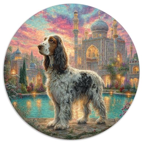Afghanischer Hund 1000-teiliges Puzzle Für Frauen, Männer Tier Thema Anspruchsvolles Puzzle Stress Abbauen Familienspielabende Geschenk Zum Geburtstag 1000pcs (67.5x67.5cm) von PFQHUAIDH