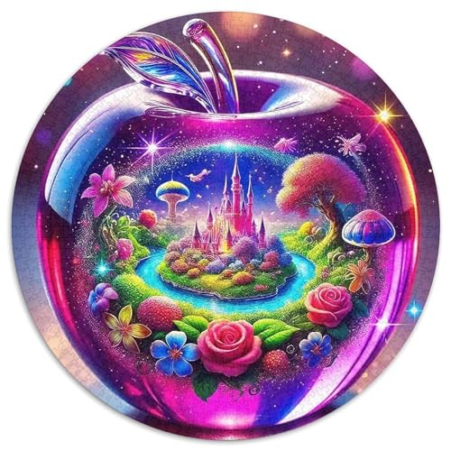 Apple 1000-teiliges Puzzle Für Erwachsene Kinder Fruchtfertigung Anspruchsvolles Puzzle Entspannend Familie Aktivität Spiele Geschenk Zum Geburtstag 1000pcs (67.5x67.5cm) von PFQHUAIDH