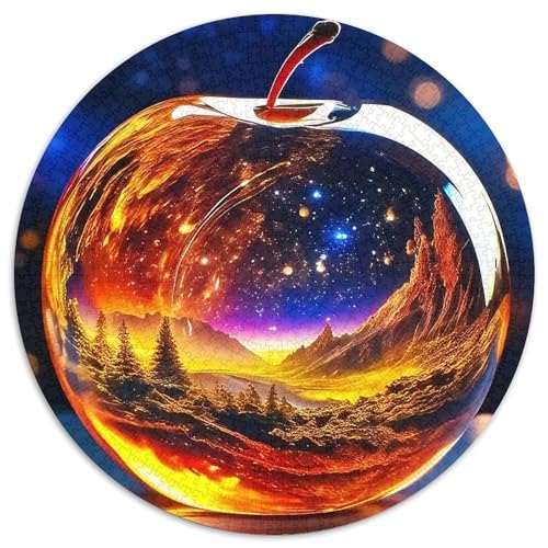 Apple 1000-teiliges Puzzle Für Frauen, Männer Fruchtfertigung Anspruchsvolles Puzzle Entspannend Familienspielabende Geschenk Zum Geburtstag 1000pcs (67.5x67.5cm) von PFQHUAIDH
