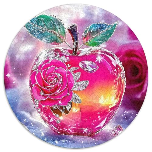 Apple 1000-teiliges Puzzle Für Frauen, Männer Fruchtfertigung Anspruchsvolles Puzzle Entspannend Perfekt Für Spieleabende Geschenk Zum Geburtstag 1000pcs (67.5x67.5cm) von PFQHUAIDH
