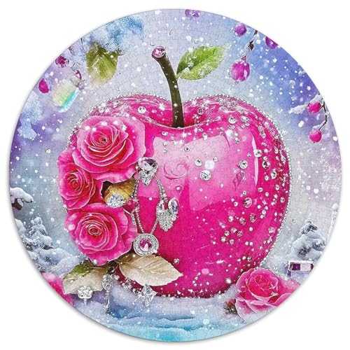 Apple 1000-teiliges Puzzle Für Frauen, Männer Fruchtfertigung Herausforderndes Puzzle Stress Abbauen Familie Aktivität Spiele Geschenk Zum Geburtstag 1000pcs (67.5x67.5cm) von PFQHUAIDH