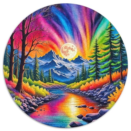 Aurora 1000 Stück Puzzles Für Erwachsene Kinder Wald Scene Herausforderndes Puzzle Stress Abbauen Perfekt Für Spieleabende Geschenk Zum Geburtstag 1000pcs (67.5x67.5cm) von PFQHUAIDH