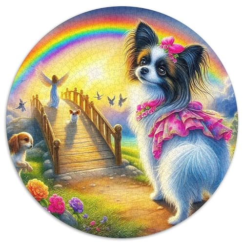 Chihuahua 1000-teiliges Puzzle Für Erwachsene Kinder Kleiner Hund Anspruchsvolles Puzzle Entspannend Familie Aktivität Spiele Spielzeug Geschenk 1000pcs (67.5x67.5cm) von PFQHUAIDH