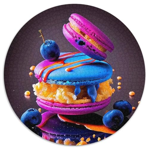 Dessert 1000-teiliges Puzzle Für Frauen, Männer Delikatesse Anspruchsvolles Puzzle Stress Abbauen Familienspielabende Spielzeug Geschenk 1000pcs (67.5x67.5cm) von PFQHUAIDH
