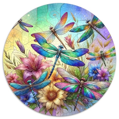 Drachenfly 1000-teiliges Puzzle Für Erwachsene Kinder Blumen Anspruchsvolles Puzzle Stress Abbauen Familie Aktivität Spiele Geschenk Zum Geburtstag 1000pcs (67.5x67.5cm) von PFQHUAIDH