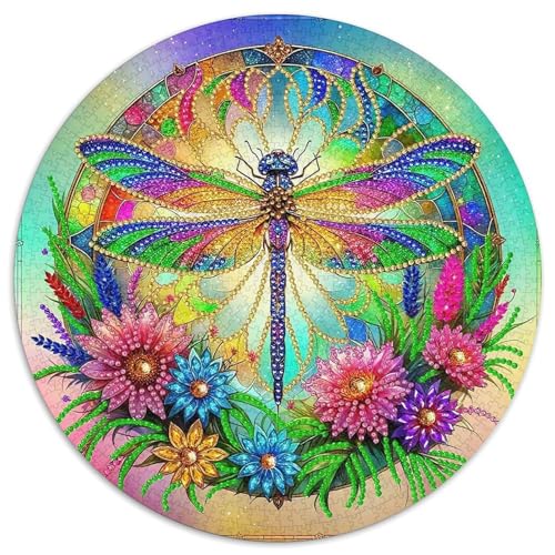 Drachenfly 1000-teiliges Puzzle Für Frauen, Männer Blumen Anspruchsvolles Puzzle Stress Abbauen Familie Aktivität Spiele Geschenk Zum Geburtstag 1000pcs (67.5x67.5cm) von PFQHUAIDH