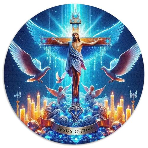 Engel Flügel 1000-teiliges Puzzle Für Frauen, Männer Göttliches Symbol Herausforderndes Puzzle Entspannend Familienspielabende Spielzeug Geschenk 1000pcs (67.5x67.5cm) von PFQHUAIDH