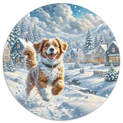 Englischer Springer Spaniel 1000-teiliges Puzzle Für Erwachsene Kinder Tier Thema Anspruchsvolles Puzzle Stress Abbauen Familienspielabende Geschenk Zum Geburtstag 1000pcs (67.5x67.5cm) von PFQHUAIDH
