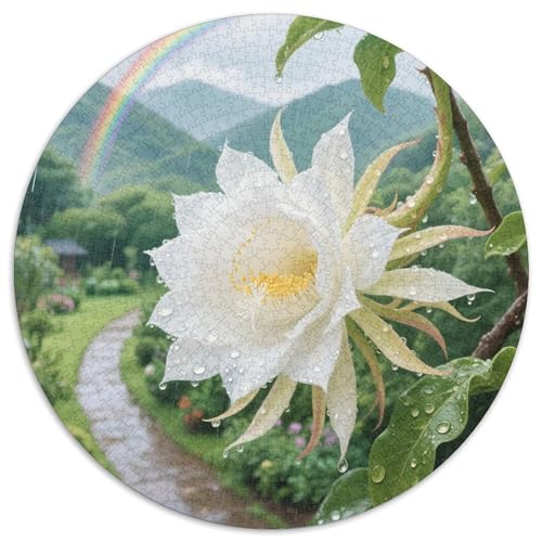 Epiphyllum 1000-teiliges Puzzle Für Frauen, Männer Blumens Anspruchsvolles Puzzle Entspannend Familie Aktivität Spiele Spielzeug Geschenk 1000pcs (67.5x67.5cm) von PFQHUAIDH