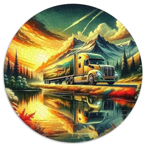 Ferienhaus 1000-teiliges Puzzle Für Erwachsene Kinder Landschaft Anspruchsvolles Puzzle Entspannend Perfekt Für Spieleabende Spielzeug Geschenk 1000pcs (67.5x67.5cm) von PFQHUAIDH