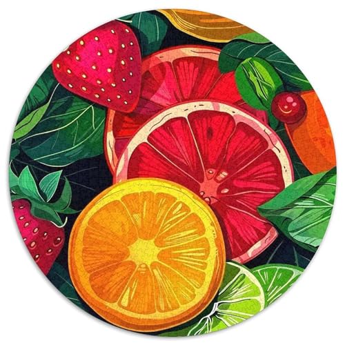 Früchte 1000-teiliges Puzzle Für Erwachsene Kinder Fruchtfertigung Anspruchsvolles Puzzle Entspannend Familie Aktivität Spiele Geschenk Zum Geburtstag 1000pcs (67.5x67.5cm) von PFQHUAIDH