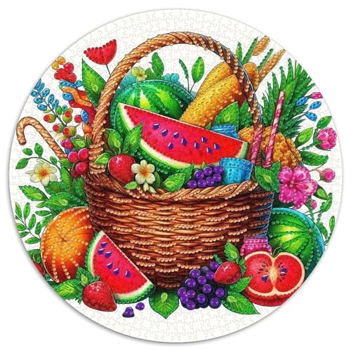Früchte 1000-teiliges Puzzle Für Erwachsene Kinder Fruchtfertigung Anspruchsvolles Puzzle Entspannend Familie Aktivität Spiele Geschenk Zum Geburtstag 1000pcs (67.5x67.5cm) von PFQHUAIDH