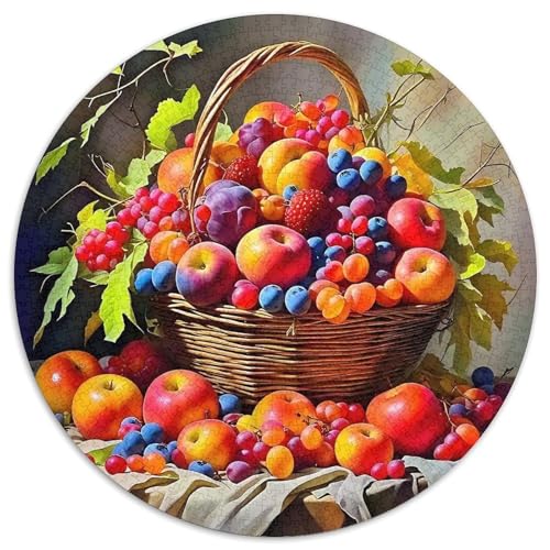 Früchte 1000-teiliges Puzzle Für Erwachsene Kinder Fruchtfertigung Herausforderndes Puzzle Entspannend Perfekt Für Spieleabende Spielzeug Geschenk 1000pcs (67.5x67.5cm) von PFQHUAIDH