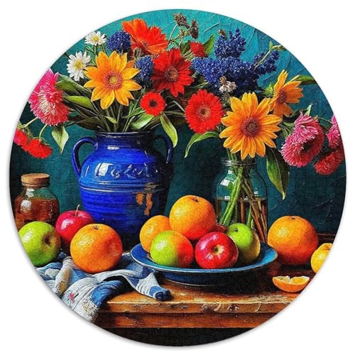 Früchte 1000-teiliges Puzzle Für Frauen, Männer Fruchtfertigung Herausforderndes Puzzle Entspannend Familie Aktivität Spiele Spielzeug Geschenk 1000pcs (67.5x67.5cm) von PFQHUAIDH