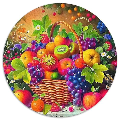 Früchte 1000-teiliges Puzzle Für Frauen, Männer Fruchtfertigung Herausforderndes Puzzle Entspannend Familienspielabende Spielzeug Geschenk 1000pcs (67.5x67.5cm) von PFQHUAIDH