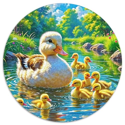 Gelbe Ente 1000-teiliges Puzzle Für Erwachsene Kinder Kleine Ente Anspruchsvolles Puzzle Entspannend Familienspielabende Spielzeug Geschenk 1000pcs (67.5x67.5cm) von PFQHUAIDH