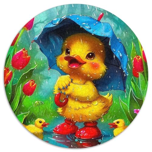 Gelbe Ente 1000-teiliges Puzzle Für Erwachsene Kinder Kleine Ente Herausforderndes Puzzle Entspannend Familie Aktivität Spiele Spielzeug Geschenk 1000pcs (67.5x67.5cm) von PFQHUAIDH