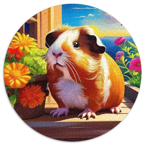 Guineeschwein 1000 Stück Puzzles Für Erwachsene Kinder Kleines Haustier Herausforderndes Puzzle Stress Abbauen Perfekt Für Spieleabende Spielzeug Geschenk 1000pcs (67.5x67.5cm) von PFQHUAIDH