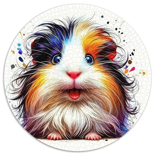 Guineeschwein 1000-teiliges Puzzle Für Erwachsene Kinder Kleines Haustier Anspruchsvolles Puzzle Entspannend Perfekt Für Spieleabende Geschenk Zum Geburtstag 1000pcs (67.5x67.5cm) von PFQHUAIDH