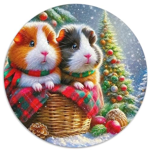 Guineeschwein 1000-teiliges Puzzle Für Erwachsene Kinder Kleines Haustier Anspruchsvolles Puzzle Stress Abbauen Familie Aktivität Spiele Geschenk Zum Geburtstag 1000pcs (67.5x67.5cm) von PFQHUAIDH