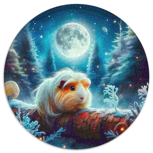 Guineeschwein 1000-teiliges Puzzle Für Erwachsene Kinder Kleines Haustier Anspruchsvolles Puzzle Stress Abbauen Familie Aktivität Spiele Geschenk Zum Geburtstag 1000pcs (67.5x67.5cm) von PFQHUAIDH