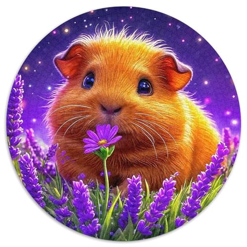 Guineeschwein 1000-teiliges Puzzle Für Frauen, Männer Kleines Haustier Anspruchsvolles Puzzle Entspannend Familie Aktivität Spiele Spielzeug Geschenk 1000pcs (67.5x67.5cm) von PFQHUAIDH