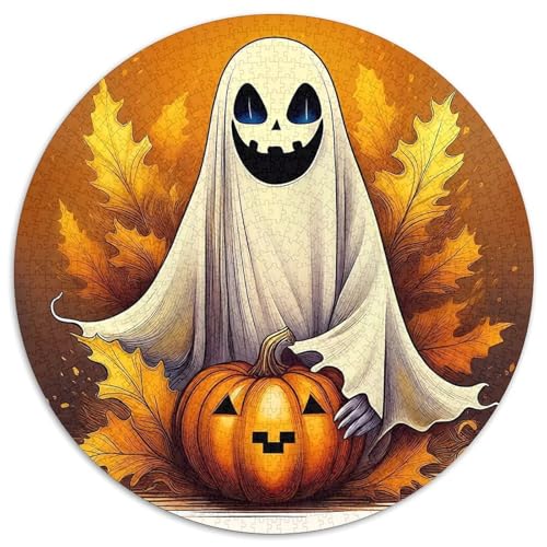 Jumbie Kürbisse 1000-teiliges Puzzle Für Erwachsene Kinder Schreckliches Halloween Herausforderndes Puzzle Stress Abbauen Familie Aktivität Spiele Spielzeug Geschenk 1000pcs (67.5x67.5cm) von PFQHUAIDH