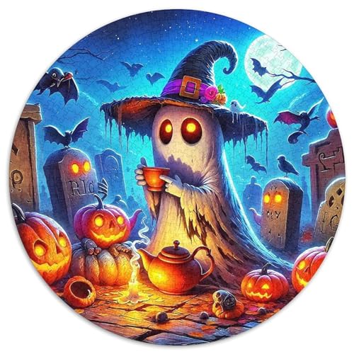 Jumbie Kürbisse 1000-teiliges Puzzle Für Erwachsene Kinder Schreckliches Halloween Herausforderndes Puzzle Stress Abbauen Familienspielabende Geschenk Zum Geburtstag 1000pcs (67.5x67.5cm) von PFQHUAIDH