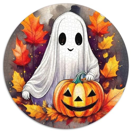 Jumbie Kürbisse 1000-teiliges Puzzle Für Frauen, Männer Schreckliches Halloween Anspruchsvolles Puzzle Stress Abbauen Familie Aktivität Spiele Geschenk Zum Geburtstag 1000pcs (67.5x67.5cm) von PFQHUAIDH