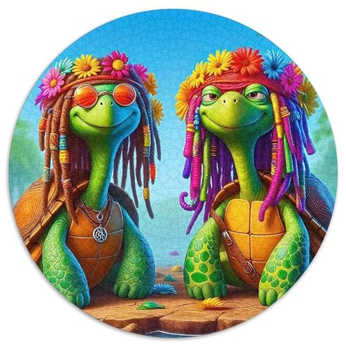 Meeresschildkröte 1000-teiliges Puzzle Für Erwachsene Kinder Meeresreptilien Anspruchsvolles Puzzle Entspannend Familie Aktivität Spiele Geschenk Zum Geburtstag 1000pcs (67.5x67.5cm) von PFQHUAIDH