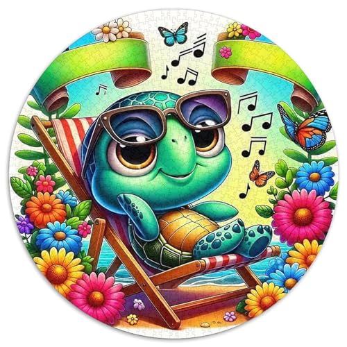 Meeresschildkröte 1000-teiliges Puzzle Für Erwachsene Kinder Meeresreptilien Anspruchsvolles Puzzle Entspannend Perfekt Für Spieleabende Geschenk Zum Geburtstag 1000pcs (67.5x67.5cm) von PFQHUAIDH