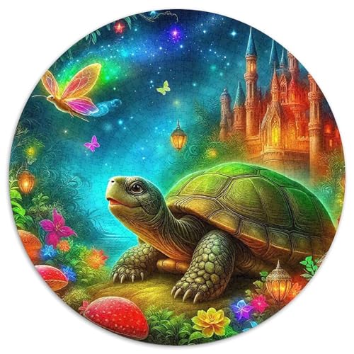Meeresschildkröte 1000-teiliges Puzzle Für Erwachsene Kinder Meeresreptilien Herausforderndes Puzzle Entspannend Familienspielabende Spielzeug Geschenk 1000pcs (67.5x67.5cm) von PFQHUAIDH