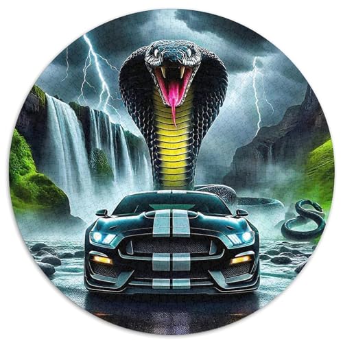 Muskel Auto 1000-teiliges Puzzle Für Frauen, Männer Fahrzeug Herausforderndes Puzzle Entspannend Familienspielabende Spielzeug Geschenk 1000pcs (67.5x67.5cm) von PFQHUAIDH