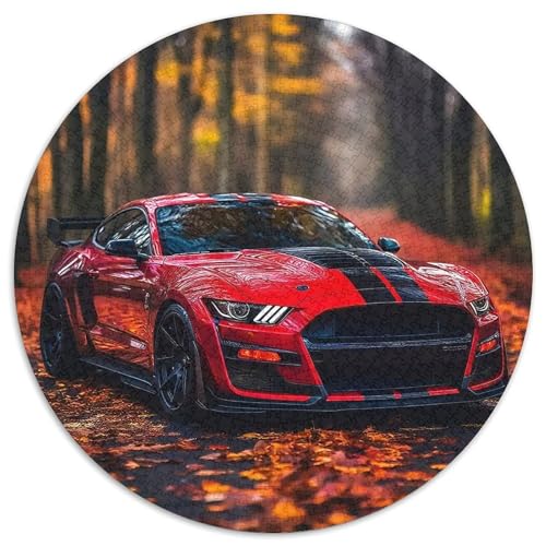 Muskel Auto 1000-teiliges Puzzle Für Frauen, Männer Fahrzeug Herausforderndes Puzzle Stress Abbauen Perfekt Für Spieleabende Geschenk Zum Geburtstag 1000pcs (67.5x67.5cm) von PFQHUAIDH