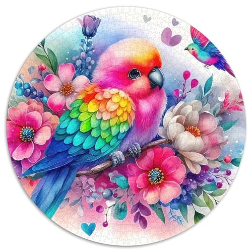 Papagei 1000-teiliges Puzzle Für Erwachsene Kinder Tier Thema Anspruchsvolles Puzzle Stress Abbauen Familie Aktivität Spiele Geschenk Zum Geburtstag 1000pcs (67.5x67.5cm) von PFQHUAIDH