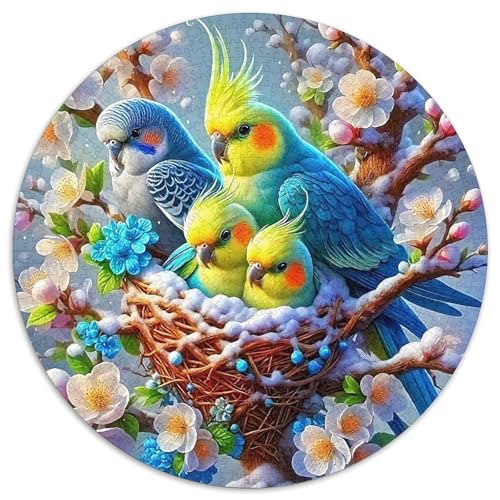 Papagei 1000-teiliges Puzzle Für Erwachsene Kinder Tier Thema Herausforderndes Puzzle Entspannend Perfekt Für Spieleabende Spielzeug Geschenk 1000pcs (67.5x67.5cm) von PFQHUAIDH