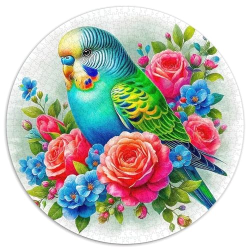 Papagei 1000-teiliges Puzzle Für Frauen, Männer Tier Thema Anspruchsvolles Puzzle Stress Abbauen Perfekt Für Spieleabende Spielzeug Geschenk 1000pcs (67.5x67.5cm) von PFQHUAIDH