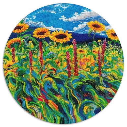 Pastorale Landschaft 1000-teiliges Puzzle Für Erwachsene Kinder Vincent Van Gogh Anspruchsvolles Puzzle Entspannend Familie Aktivität Spiele Spielzeug Geschenk 1000pcs (67.5x67.5cm) von PFQHUAIDH