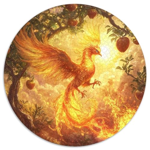 Phoenix 1000-teiliges Puzzle Für Frauen, Männer Tieres Anspruchsvolles Puzzle Entspannend Familienspielabende Spielzeug Geschenk 1000pcs (67.5x67.5cm) von PFQHUAIDH